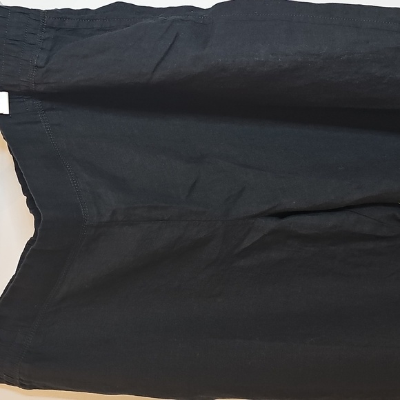 Lilly Pulitzer Black Deri Linen Palazzo Wide-Leg Pants NWT - Picture 5 of 10